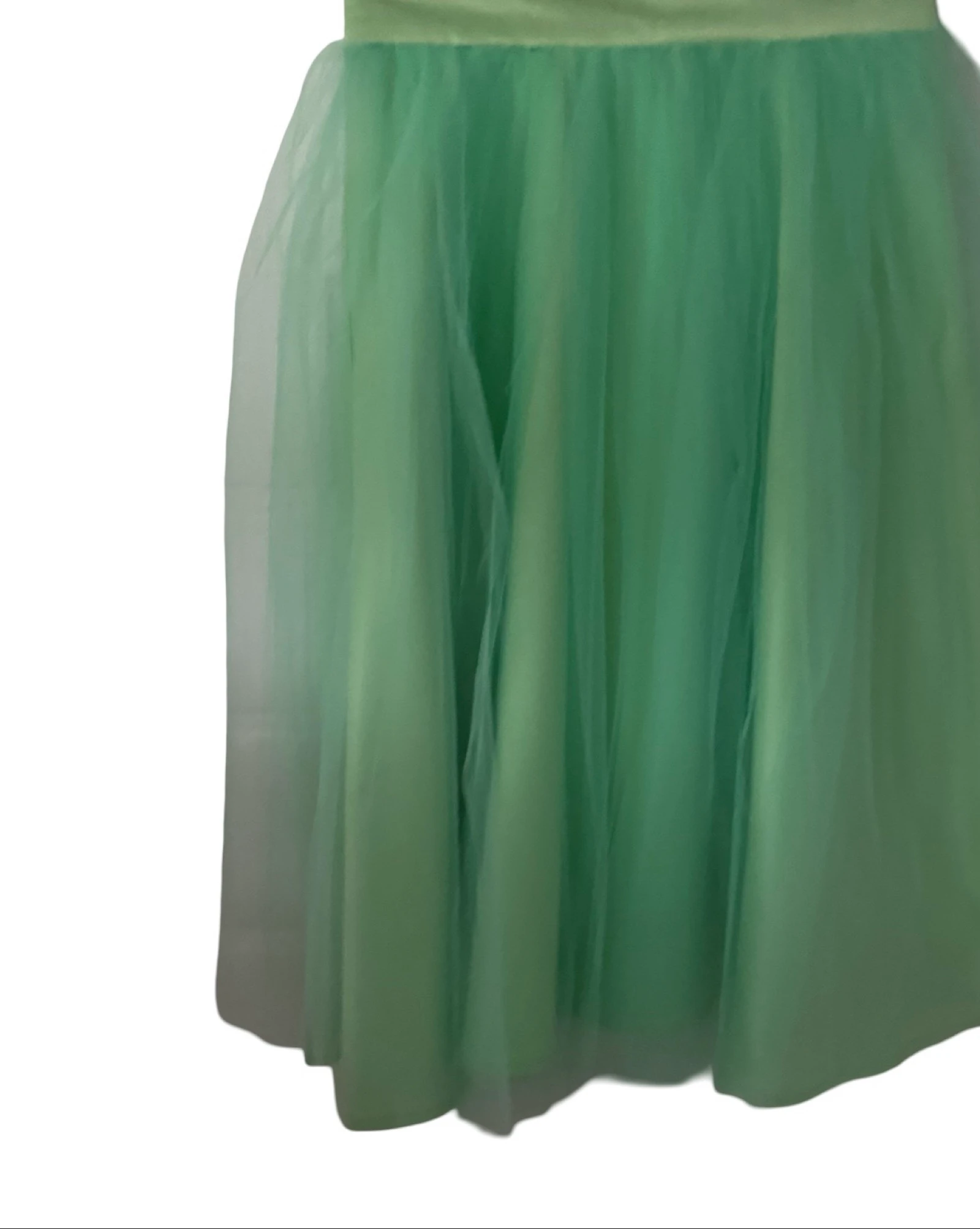 Por Charmy, falda de tul verde menta talla 36 nueva – photo 5